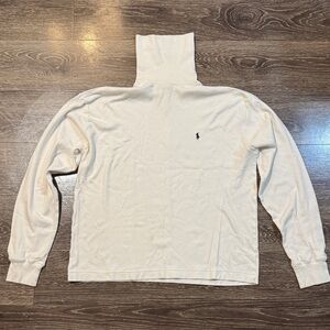Polo Ralph Lauren White/Off-White Turtleneck Sweater